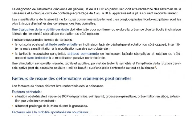  Plagiocéphalie , tête plate et osteopathie pour bébé, Passy, Cabinet William Hamouchi